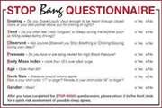                                     The STOP-BANG questionnaire: reliability and validity of the Persian version in sleep clinic population